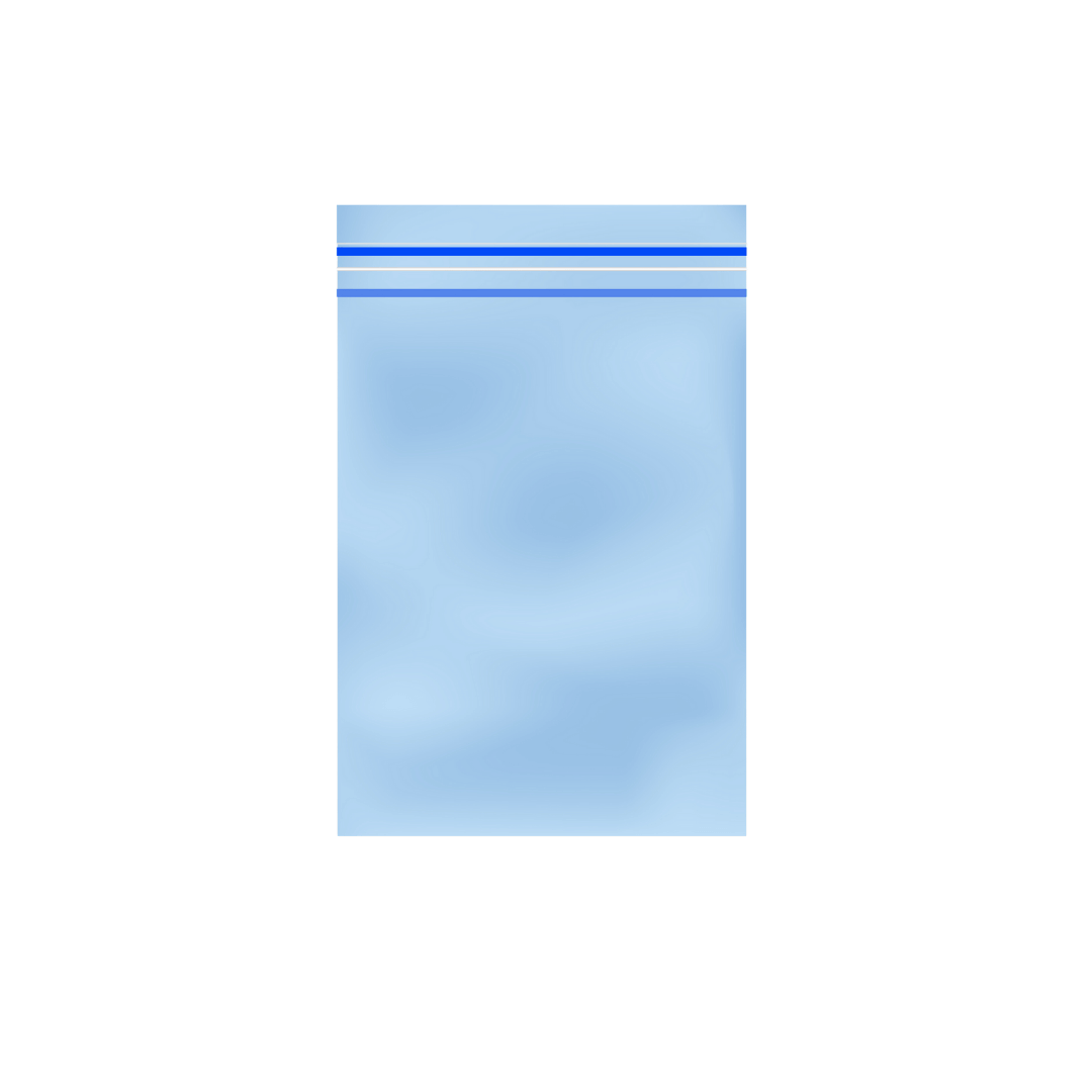 Gripzakken 40x40mm - 90 micron - blauwe tint - 100 stuks