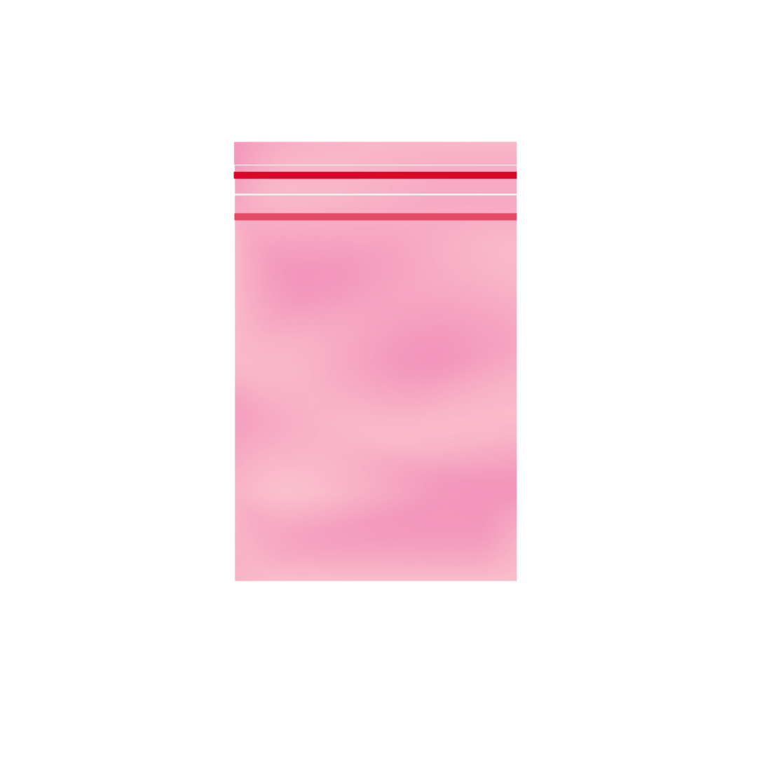 Gripzakken 40x40mm - 90 micron - roze tint - 100 stuks