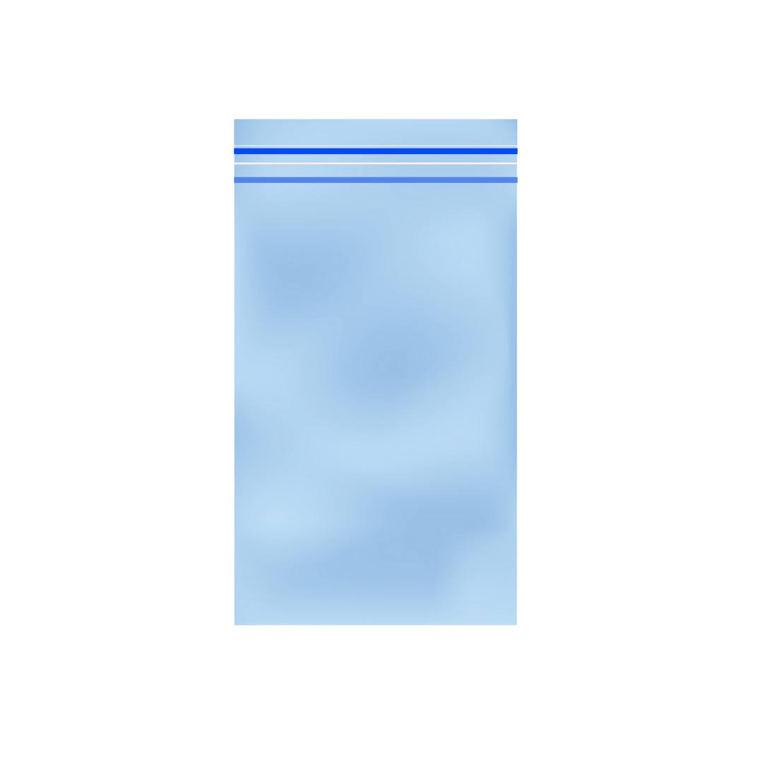 Gripzak 40x60mm met blauwe tint, 90 micron