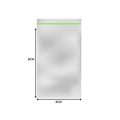 Transparante gripzak 40x60mm, 90 micron