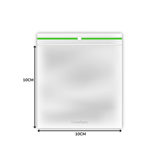 Gripzak 100x100mm met een dikte van 60 micron