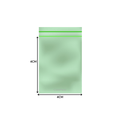 Gripzak 40x40mm met groene tint, 90 micron